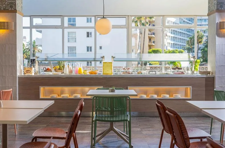 Buffetruimte in Sol Principe