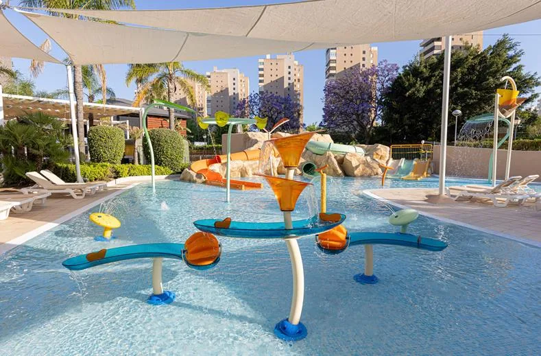 Waterspeelzone voor kinderen